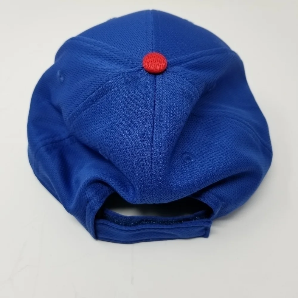Vintage Logo Chicago Cubs OC Sports Hat Stitched Team MLB Blue Adjustable